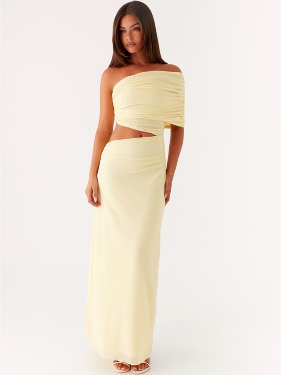 Peppermayo Dresses & Skirts - NWT Peppermayo Yellow Maxi Dress